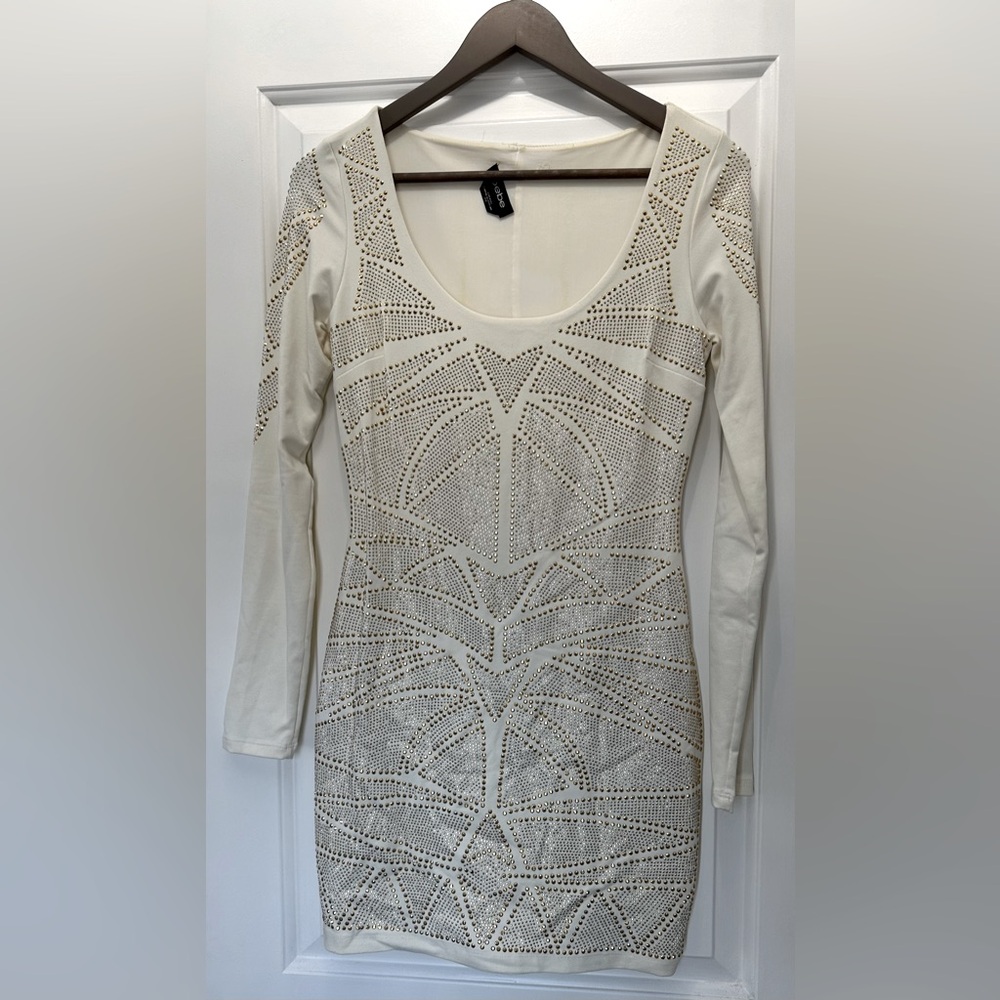 BEBE White Dress - Size Medium